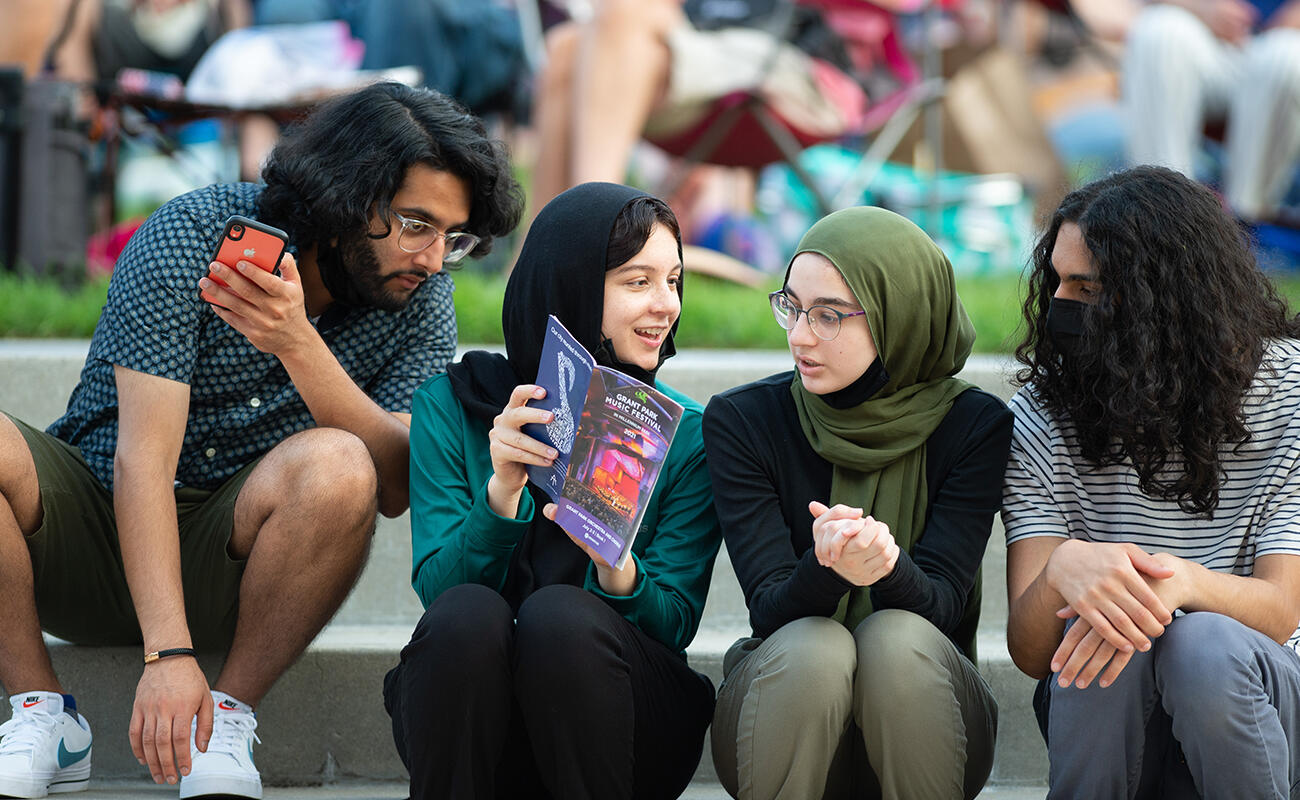 Concertgoers during the 2021 Festival