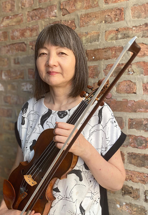Violinist Rika Seko