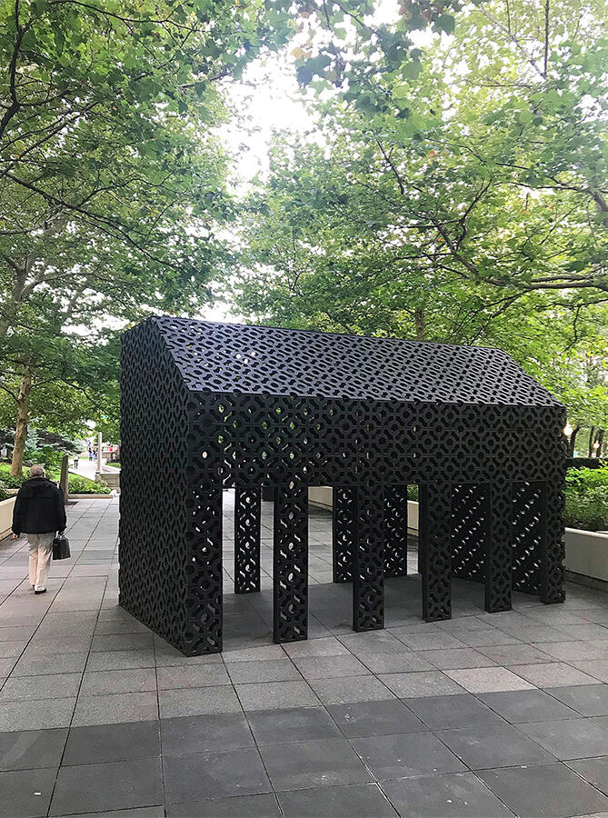 Edra Soto's "Screenhouse" is on view through April 2022