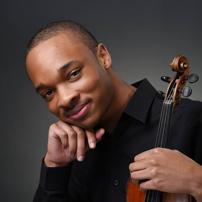 Violinist Matthew Adams