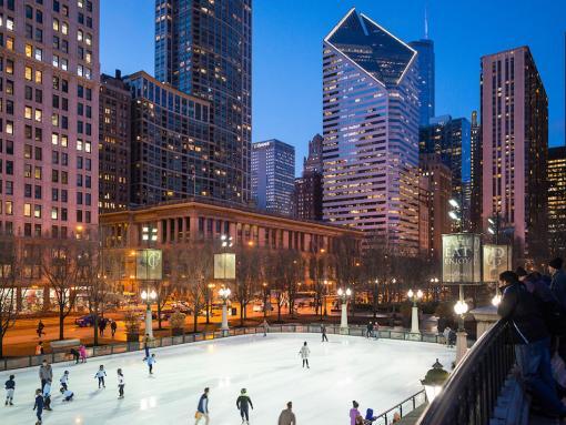 Seasonal Fun in Millennium Park
